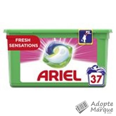 Ariel All in 1 PODS - Lessive en capsules Sensations Fraîcheur La boîte de 37 doses