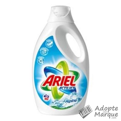 Ariel Lessive liquide - Fraîcheur Alpine "Le flacon de 2,6L"