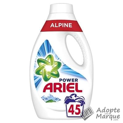 Ariel Power - Lessive liquide Alpine "Le flacon de 2,475L (45 doses)"