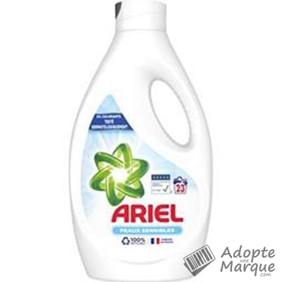 Ariel Power - Lessive liquide Peaux sensibles "Le flacon de 1,265L (23 doses)"