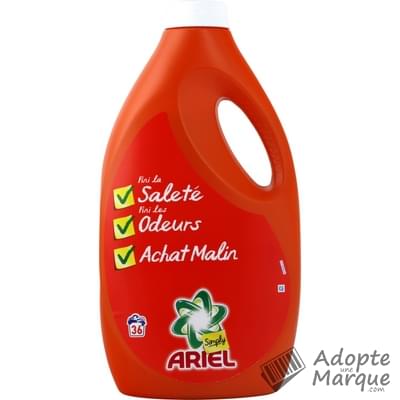 Ariel Simply - Lessive liquide Savon de Marseille "Le flacon de 2,34L"