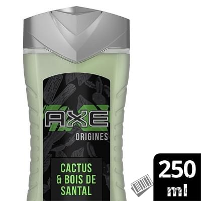 Axe Gel douche - 3en1 Cactus & Bois de Santal  Le flacon de 250ML
