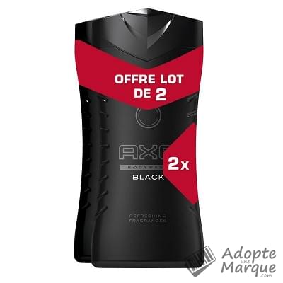 Axe Gel douche - Black Les 2 flacons de 250ML