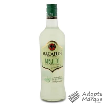 Bacardi Cocktail Mojito - 14,9% vol. La bouteille de 70CL