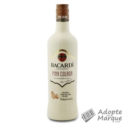 Bacardi Cocktail Pina Colada - 14,9% vol. La bouteille de 70CL