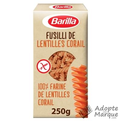 Barilla Fusilli de Lentilles Corail La boîte de 250G