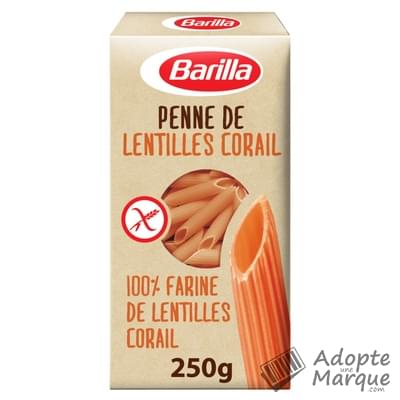 Barilla Penne de Lentilles Corail La boîte de 250G
