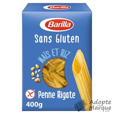 Barilla Penne Rigate Sans Gluten La boîte de 400G