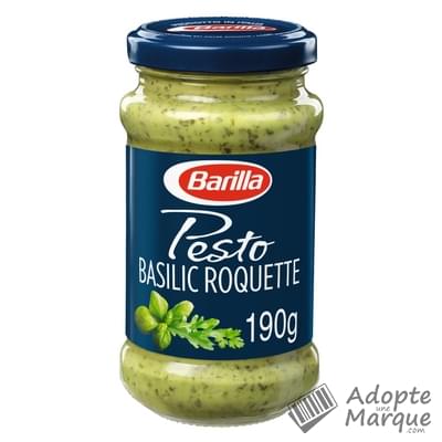 Barilla Pesto Basilic Roquette Le bocal de 190G