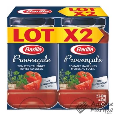 Barilla Sauce Provençale Les 2 bocaux de 400G