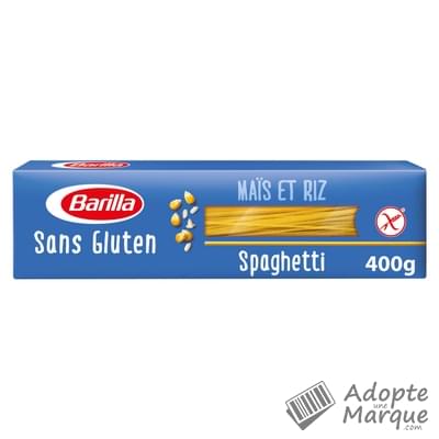 Barilla Spaghetti Sans Gluten La boîte de 400G