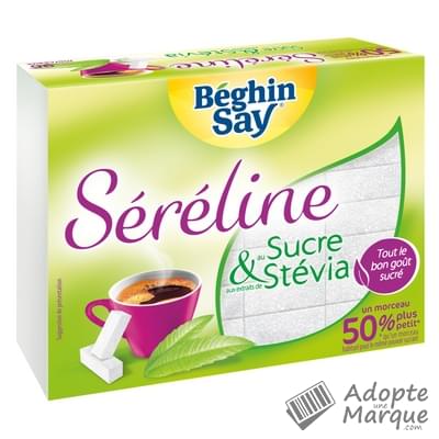 Béghin Say Ligne Stévia - Sucre Blanc en morceaux Le paquet de 250G