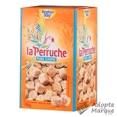 Béghin Say La Perruche - Sucre de Canne en morceaux Irréguliers Le paquet de 750G