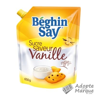 Béghin Say Sucre Saveur Vanille Bourbon Le Doypack® de 650G