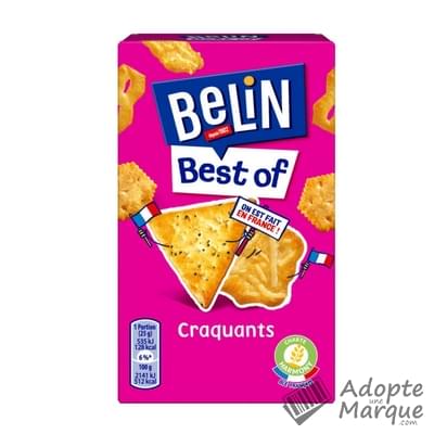 Belin Best of Crackers - Biscuits apéritif La boîte de 50G
