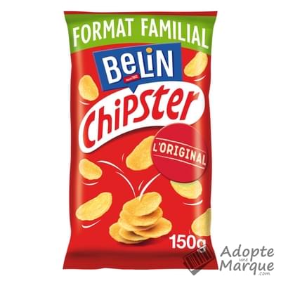 Belin Chipster - L'Original - Pétales soufflés & salés à la Pomme de terre Le sachet de 150G