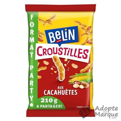Belin Croustilles - Biscuits apéritif Goût Cacahuète Le sachet de 210G