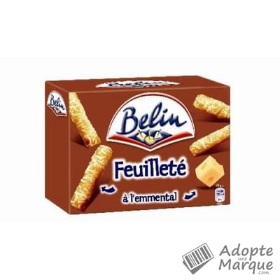 Belin Feuilleté - Biscuits apéritif à l'Emmental La boîte de 85G