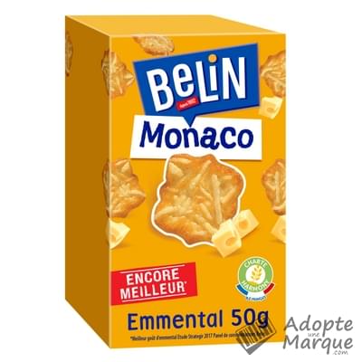 Belin Monaco - Biscuits apéritif à l'Emmental La boîte de 50G