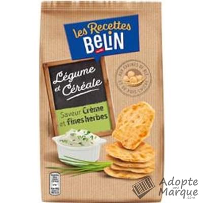 Belin Les Recettes Belin Légumes & Céréales - Biscuits apéritif Saveur Crème & Fines Herbes Le sachet de 100G