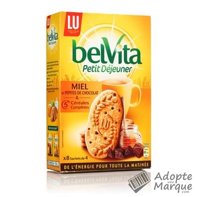 BELVITA Original Biscuits petit-déjeuner miel et pépites de