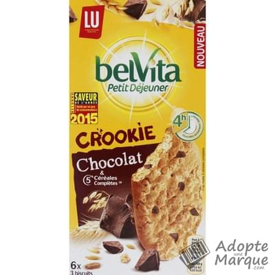 BelVita Crookie - Chocolat Le paquet de 300G