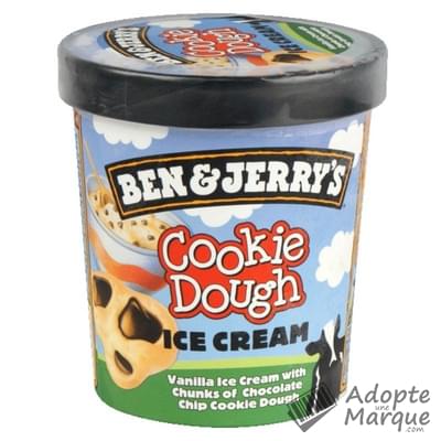 Ben & Jerry's Crème glacée - Cookie Dough Le pot de 500ML