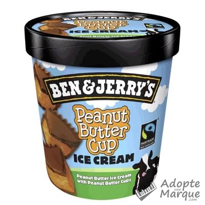 Ben & Jerry's Crème glacée - Peanut Butter Cup Le pot de 500ML