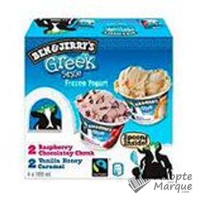 Ben & Jerry's Mini Cups - Greek Style Frozen Yogurt Les 4 pots de 100ML