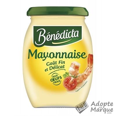 Bénédicta Mayonnaise aux œufs frais Le pot de 510G