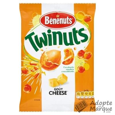 BENENUTS Twinuts Cacahuètes enrobées salées