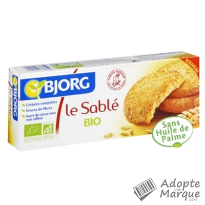 Bjorg Biscuits Le Sablé Le paquet de 200G