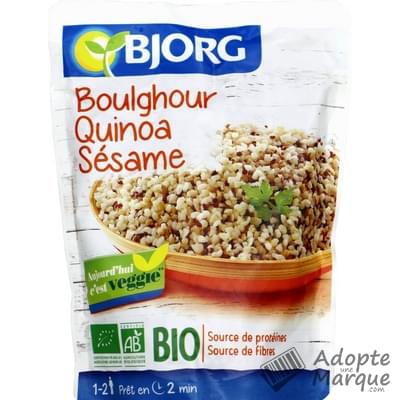Bjorg Boulghour, Quinoa & Sésame Le sachet de 250G