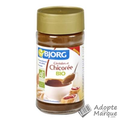 Bjorg Préparation pour Boisson aux Céréales & Chicorée Le pot de 100G