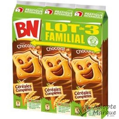 BN Biscuits fourrés - Goût Chocolat Les 3 paquets de 295G
