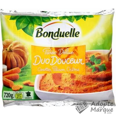 Bonduelle Purée Délice Duo Douceur (Carottes, Potiron & Crème) Le sachet de 720G