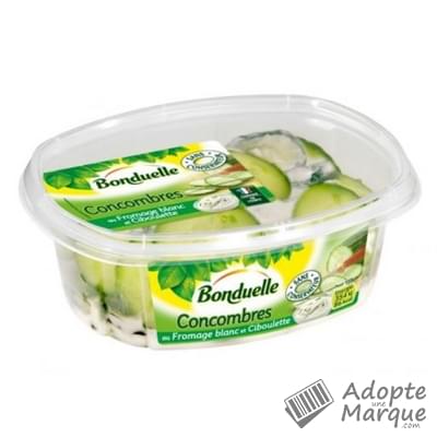 Bonduelle Salade de Concombres au Fromage Blanc & Ciboulette La barquette de 180G