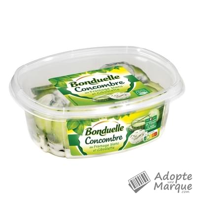 Bonduelle Salade de Concombres au Fromage Blanc & Ciboulette La barquette de 300G