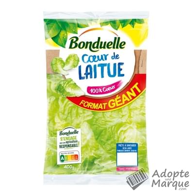 Bonduelle Salade en sachet - Cœur de Laitue le sachet de 400g