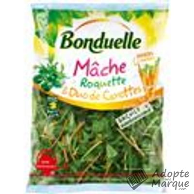 Bonduelle Salade en sachet - Mâches, Roquette & Duo de Carottes Le sachet de 175G
