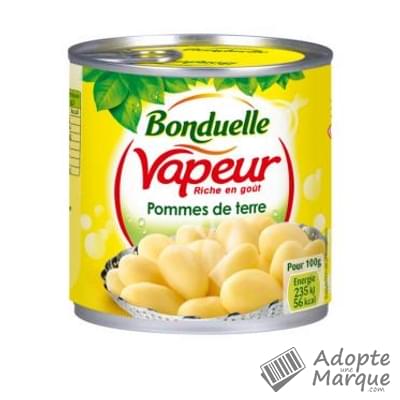 Bonduelle Vapeur - Pommes de terre La conserve de 330G (265G égoutté)