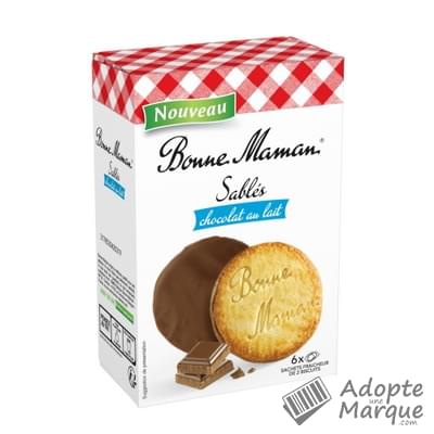 Bonne Maman Biscuits Sablés Chocolat au Lait Le paquet de 160G
