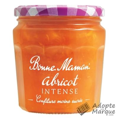 Bonne Maman Confiture intense Abricot Le bocal de 335G