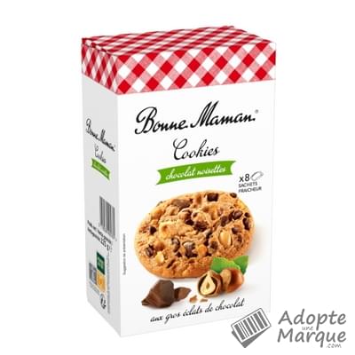 Bonne Maman Cookies Chocolat Noisettes Le paquet de 225G