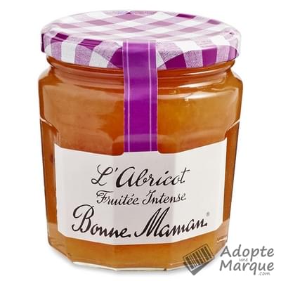 Bonne Maman Fruitée Intense - Confiture Abricot Le Bocal De 340G ...