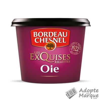 Bordeau Chesnel Les Exquises - Rillettes d'Oie Le pot de 220G