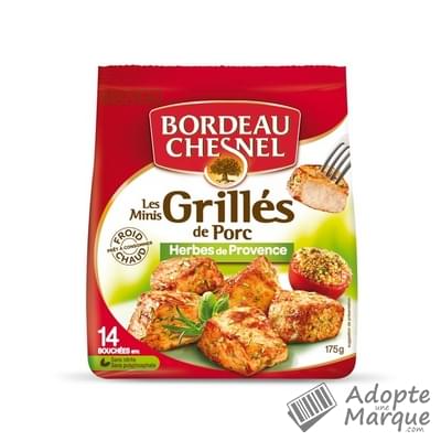 Bordeau Chesnel Mini Grillés de Porc Saveur Herbes de Provence Le sachet de 175G