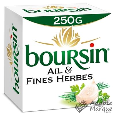 Boursin Fromage - Ail & Fines Herbes La boîte de 250G