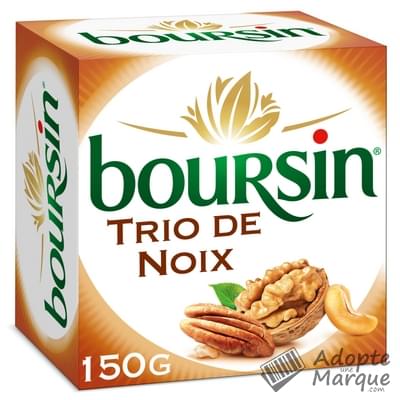 Boursin Fromage - Trio de Noix La boîte de 150G
