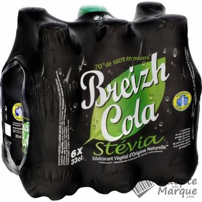 Breizh Cola Soda au Cola - Stévia Les 6 bouteilles de 33CL